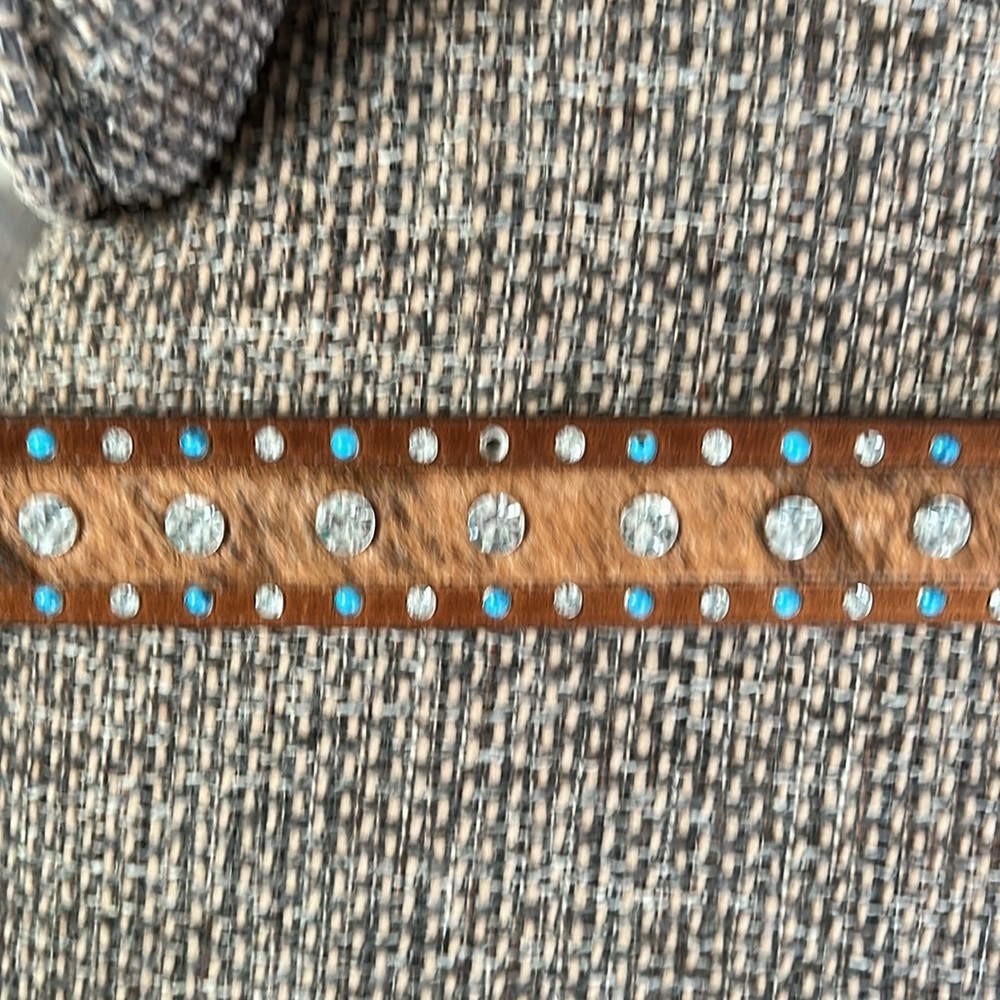Justin Dallas Crystal Belt size 36 - Picture 5 of 6